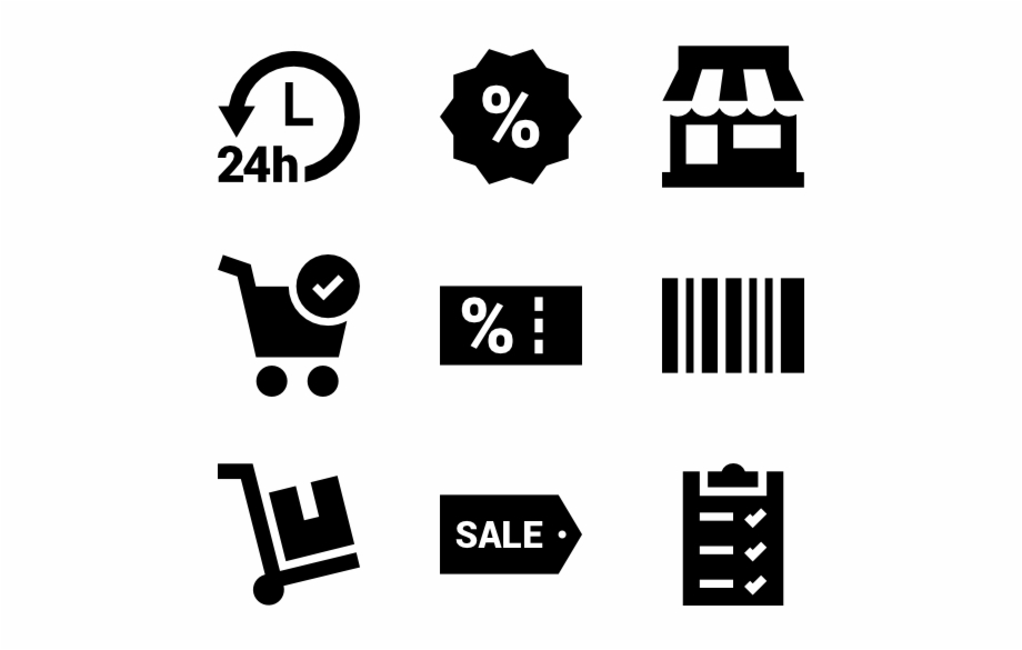 Shopping Elements Date Time Venue Icon