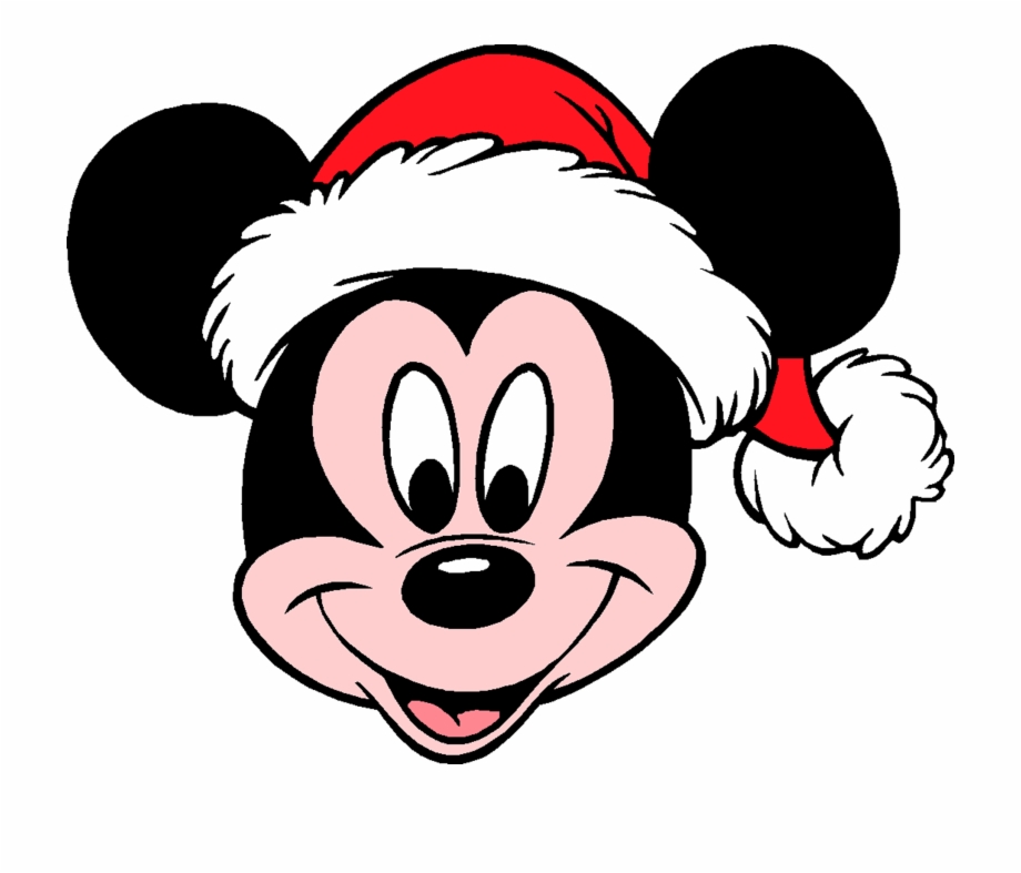 Mickey Mouse Png Mickey With Santa Hat