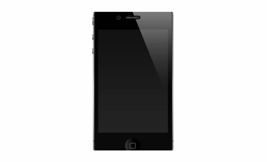 Apple Iphone Clipart Outline Smartphone