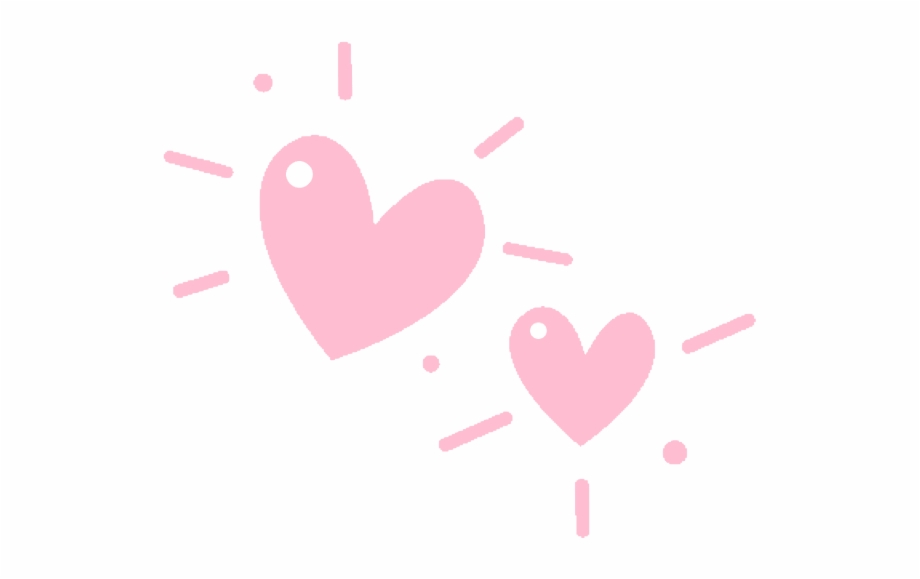 Cute Heartstickers Stickers Transparent Cute Heart Sticker