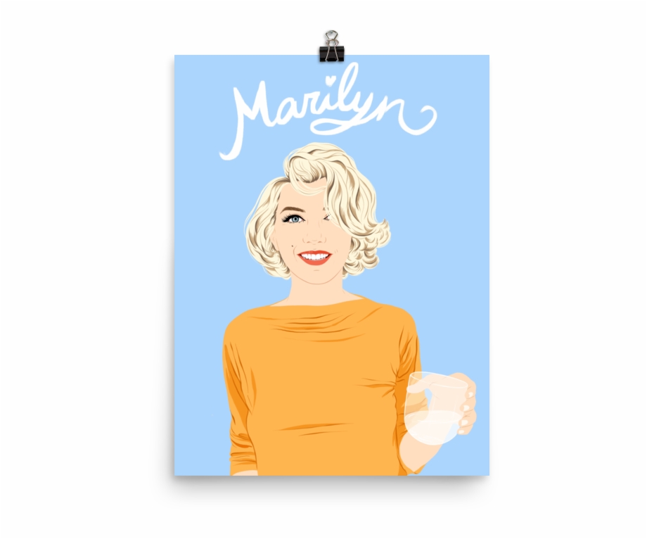 Marilyn Monroe Cartoon
