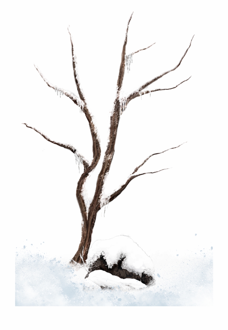 Winter Tree Branches Clip Art Clipart Free Download