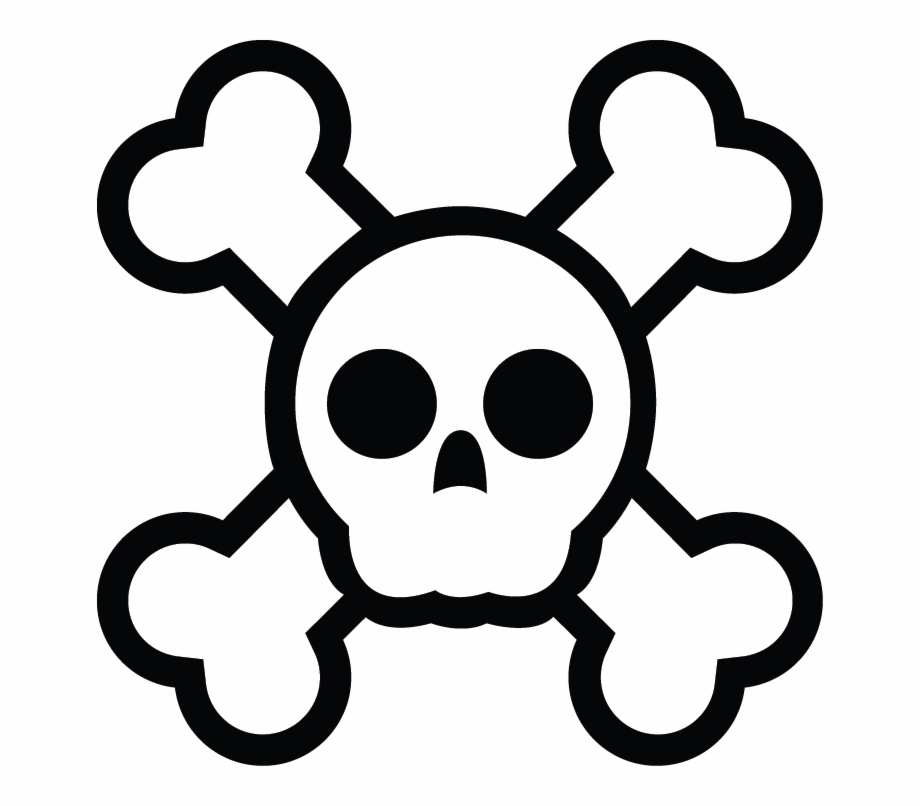 Cute Skull And Crossbones Png Download Transparent Skull