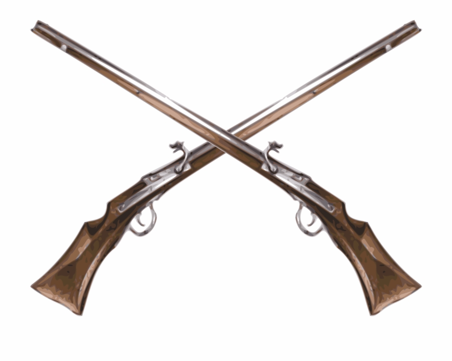 Crossed Rifles Png Musket Transparent