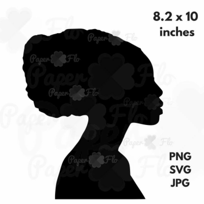 Free Afro Silhouette Woman, Download Free Afro Silhouette Woman png