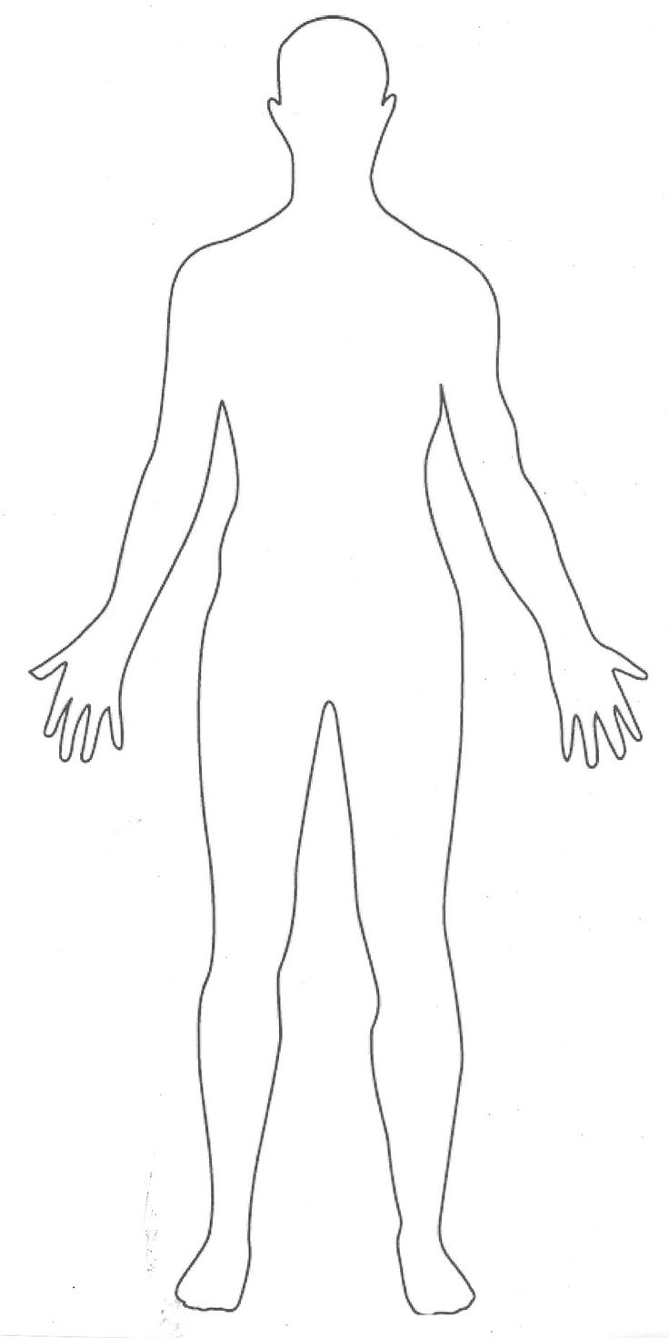 Body Outline Png - Clip Art Library