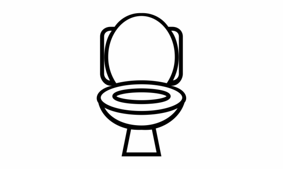 Black And White Toilet Png