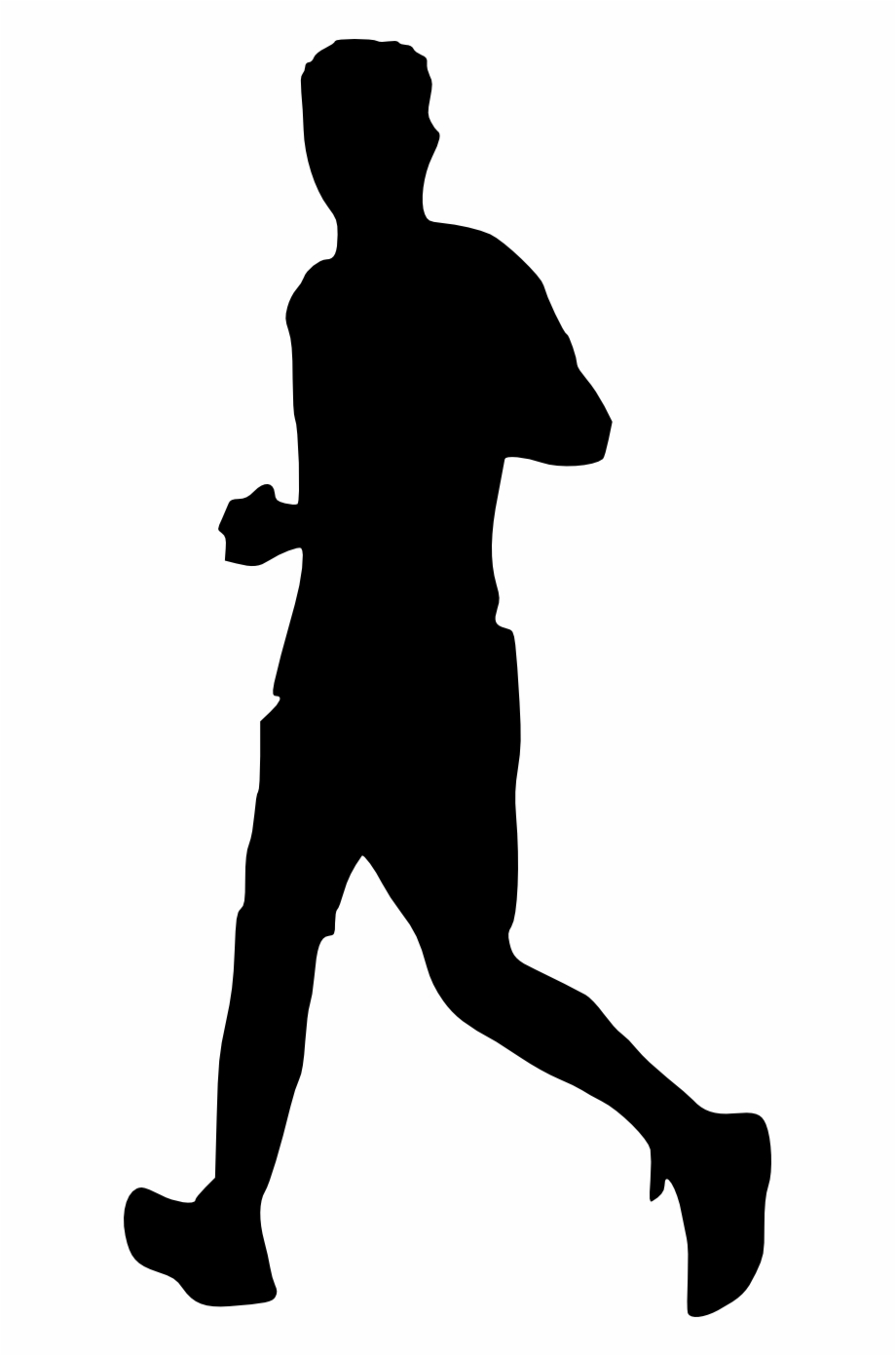 Free Download Man Transparent Running Silhouette