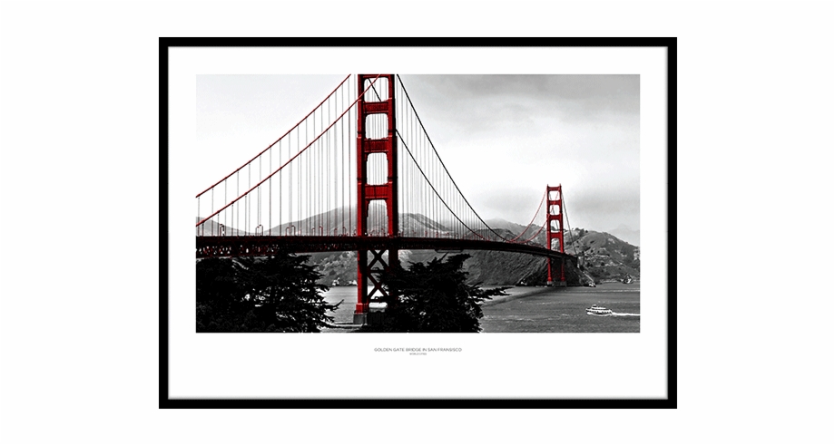 Golden Gate Bridge In San Fransisco 0 Golden