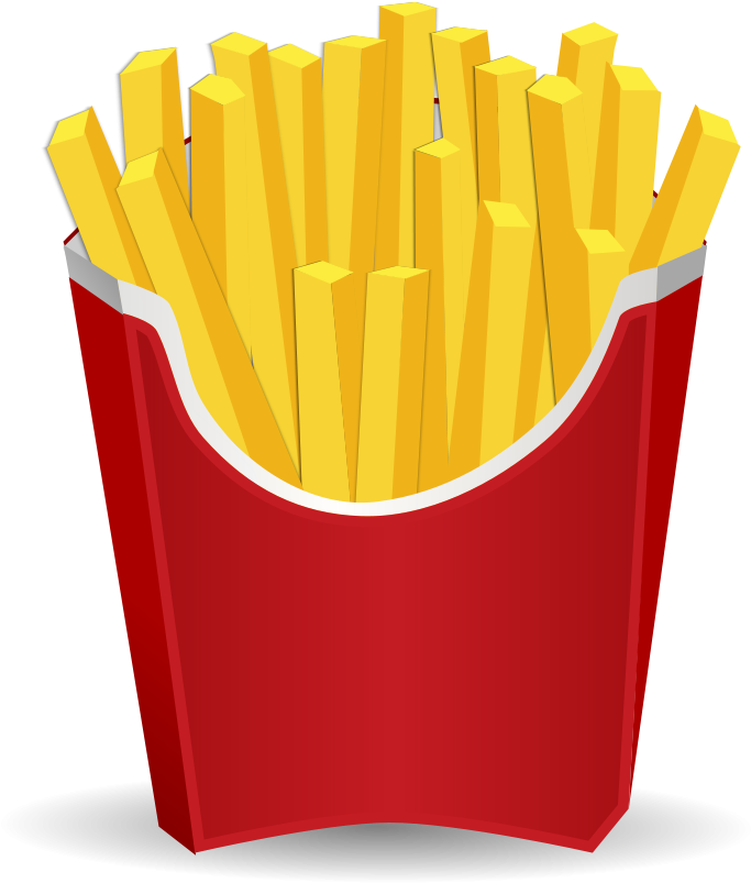 French Fry Clipart Fries Clipart
