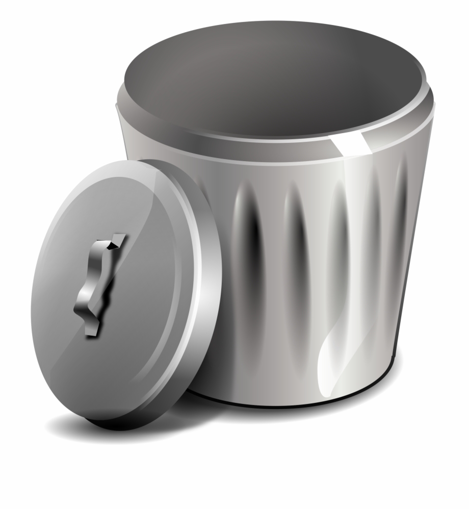 transparent background trash can clipart
