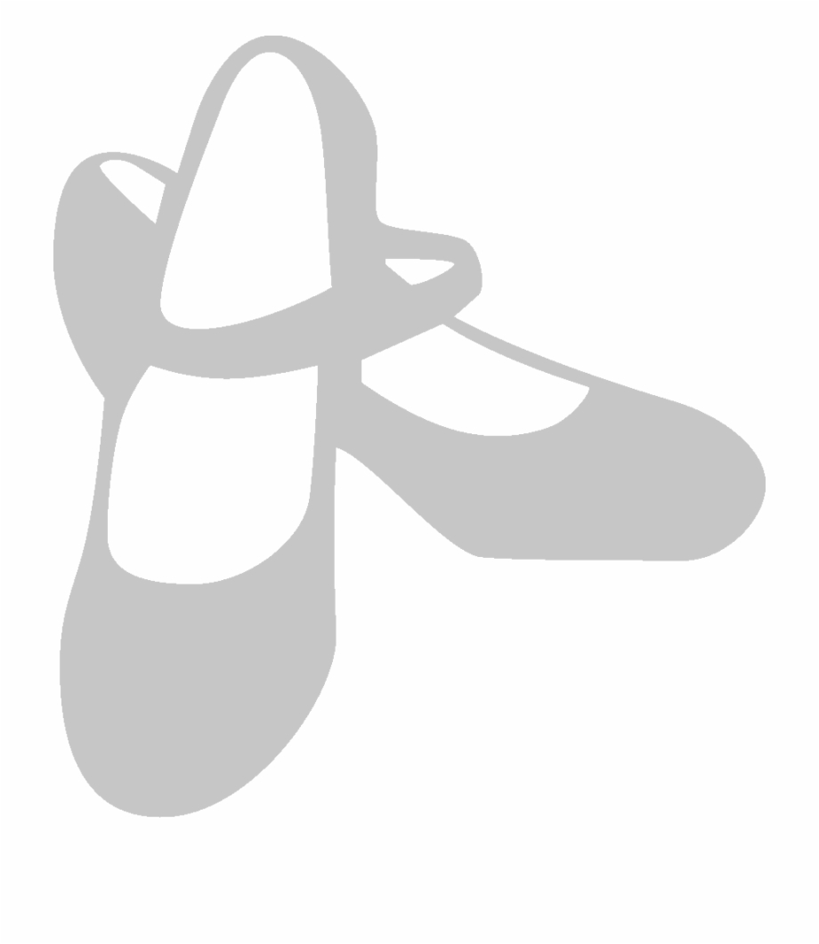 Shoes Dance Shoes Clipart Black And White