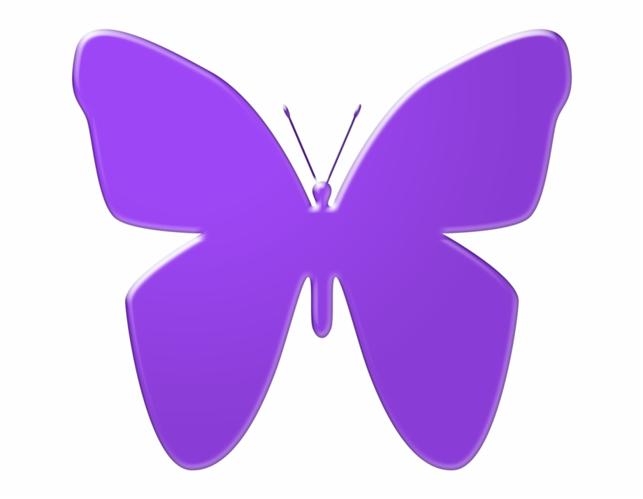 Purple Butterfly Clipart Butterfly Clipart In Png