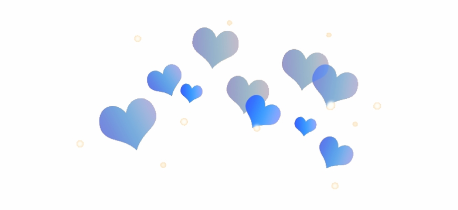 Heart Hearts Blue Filter Filters Tumblr Cute Heart