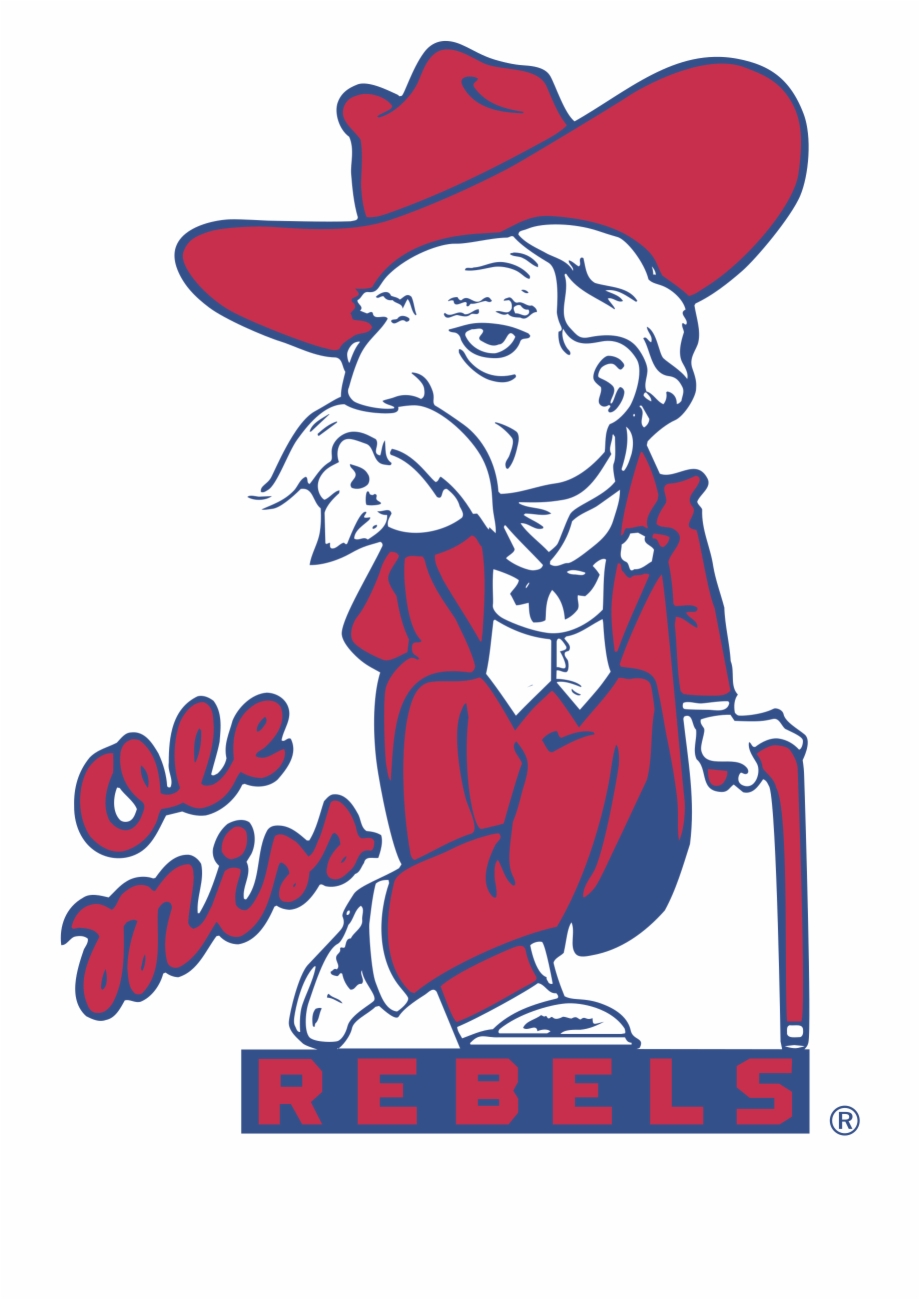 Ole Miss Rebels Logo Png Transparent Colonel Reb