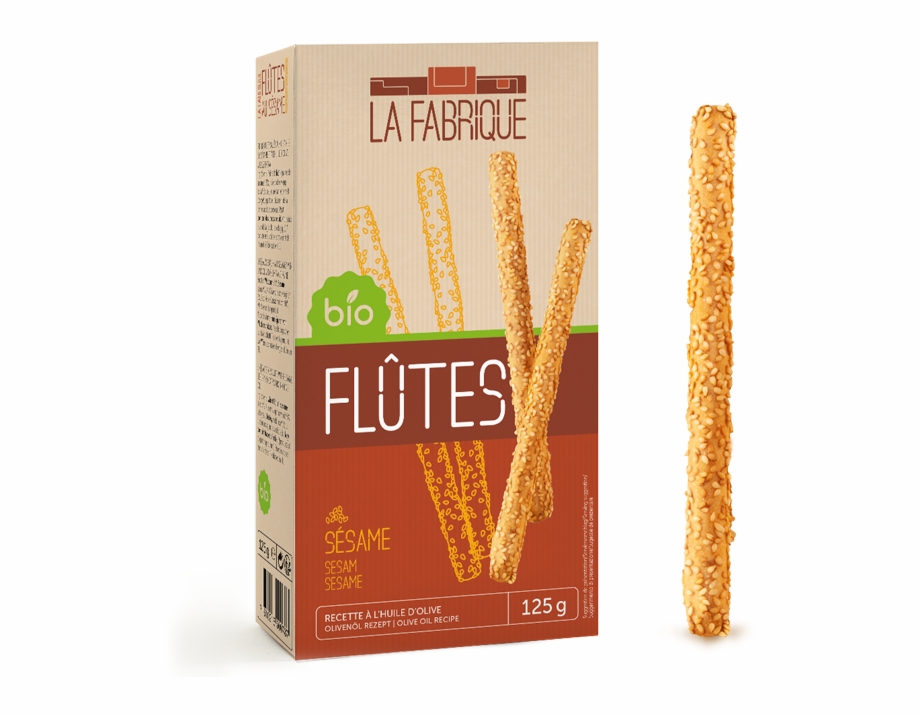 Flute Sesame Bio Cover Breadstick