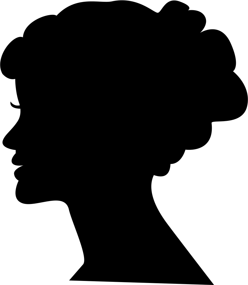 Download Png Silhouette Of A Young Woman