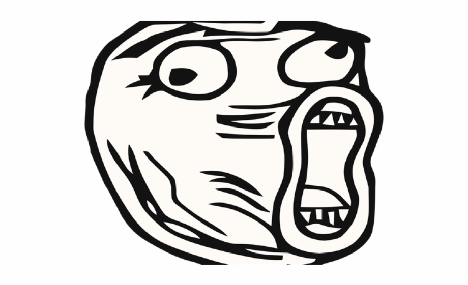 Clip Arts Related To : Fuuuu Troll Face Png. 