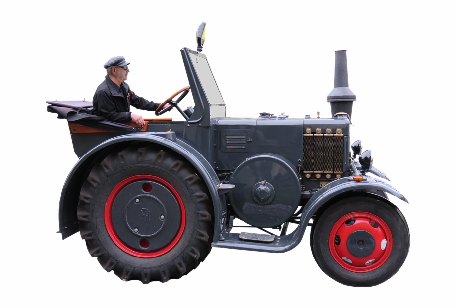 Tractor Bulldog Lanz Oldtimer Png Isolated Tractor Side