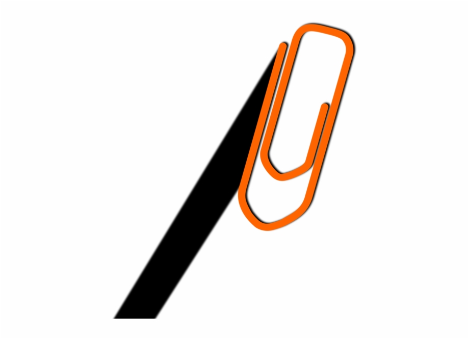 Paper Clip Office Pin Logo