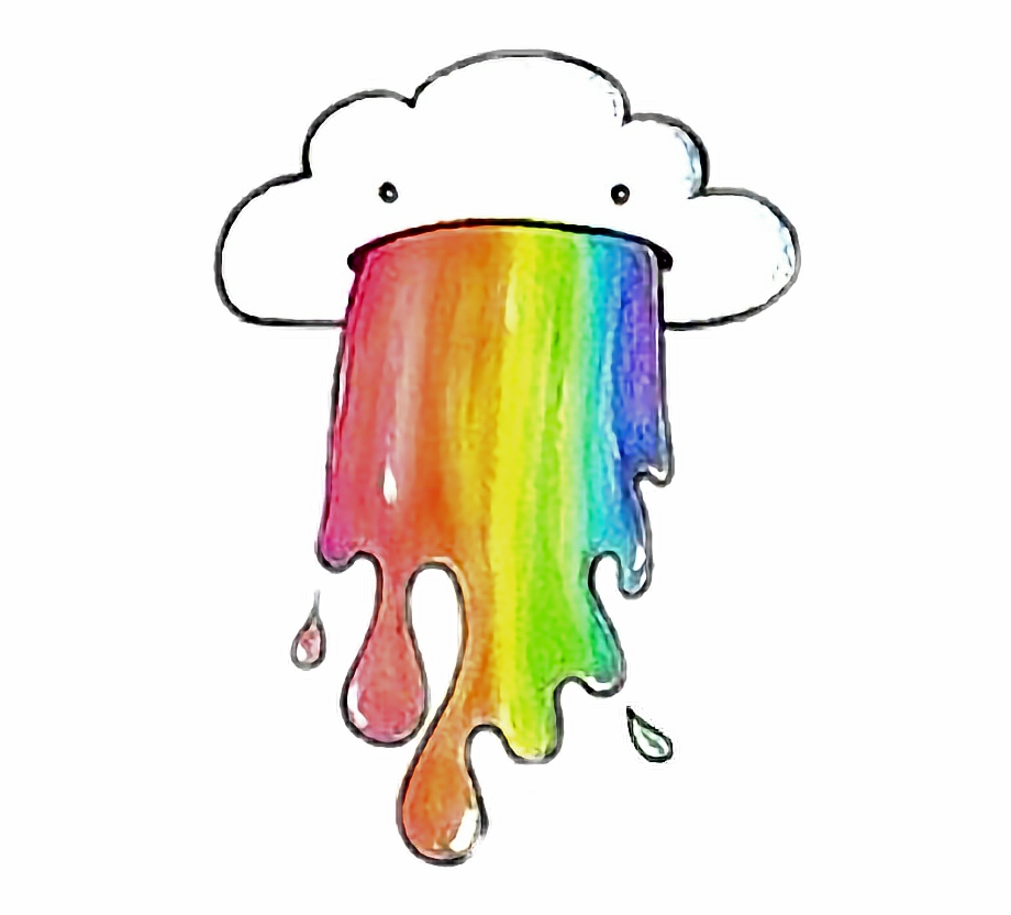 Tumblr Cloud Rainbow Cute Cute Rainbow