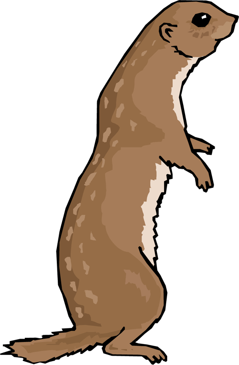 Otter Png File Clipart Prairie Dog