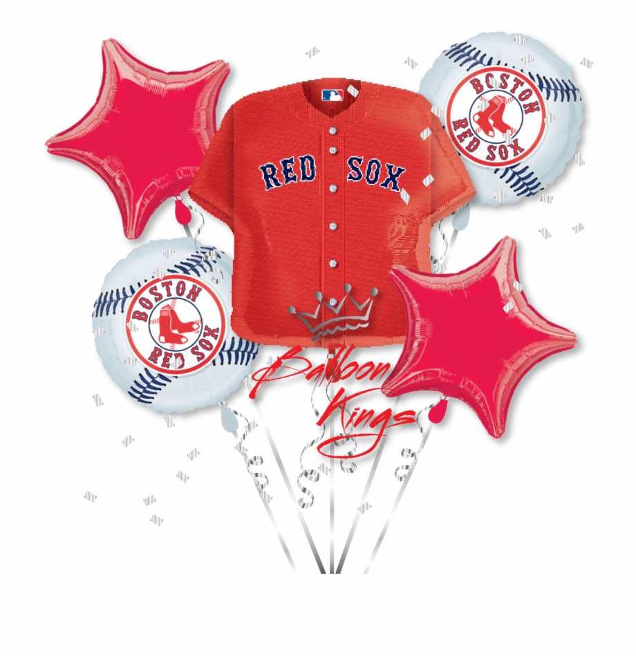 Boston Red Sox Bouquet Redsox Balloons
