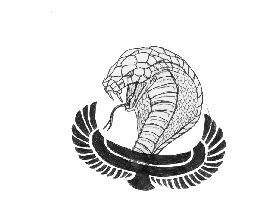 Skeletons Drawing Cobra Egyptian Cobra Tattoo