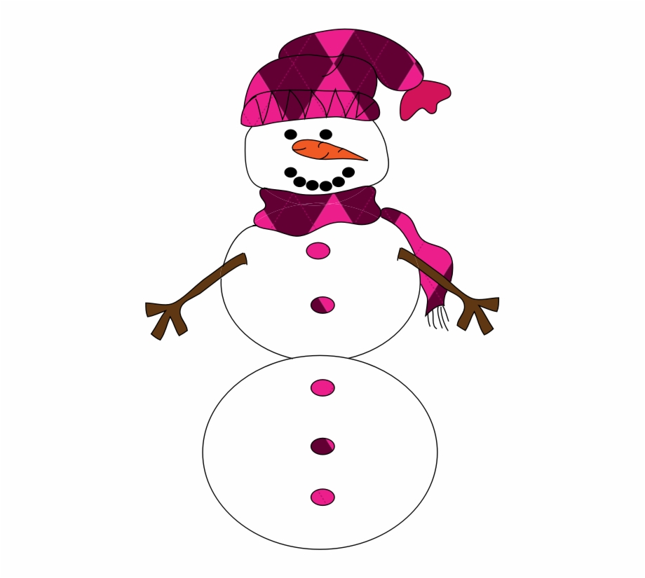 Snowman Clip Art Related Keywords Pink Snowman Clip
