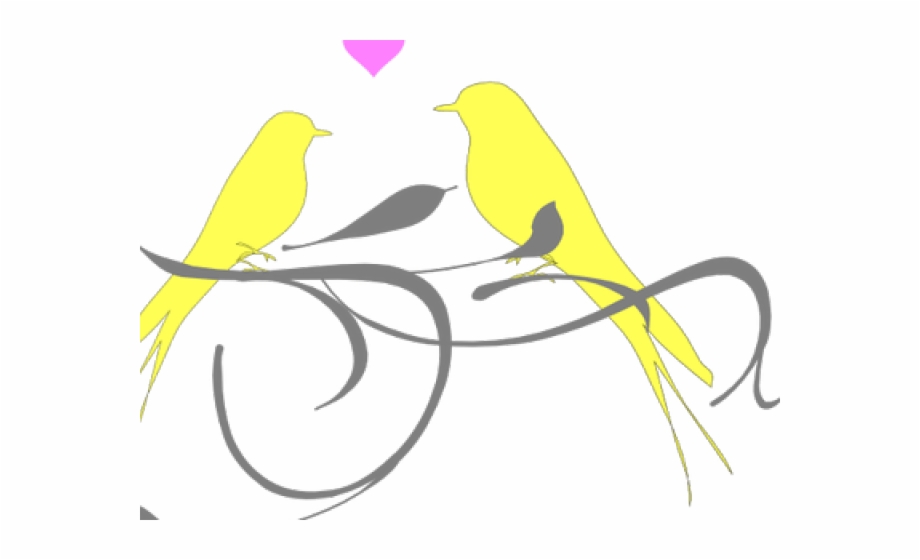 Love Birds Clipart Frame Png Wedding Vector Love
