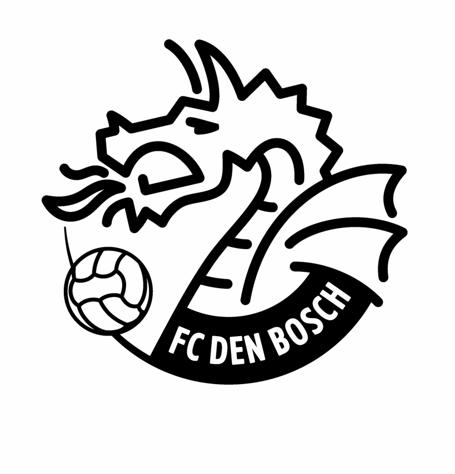 Den Bosch Logo Black And White Fc Den