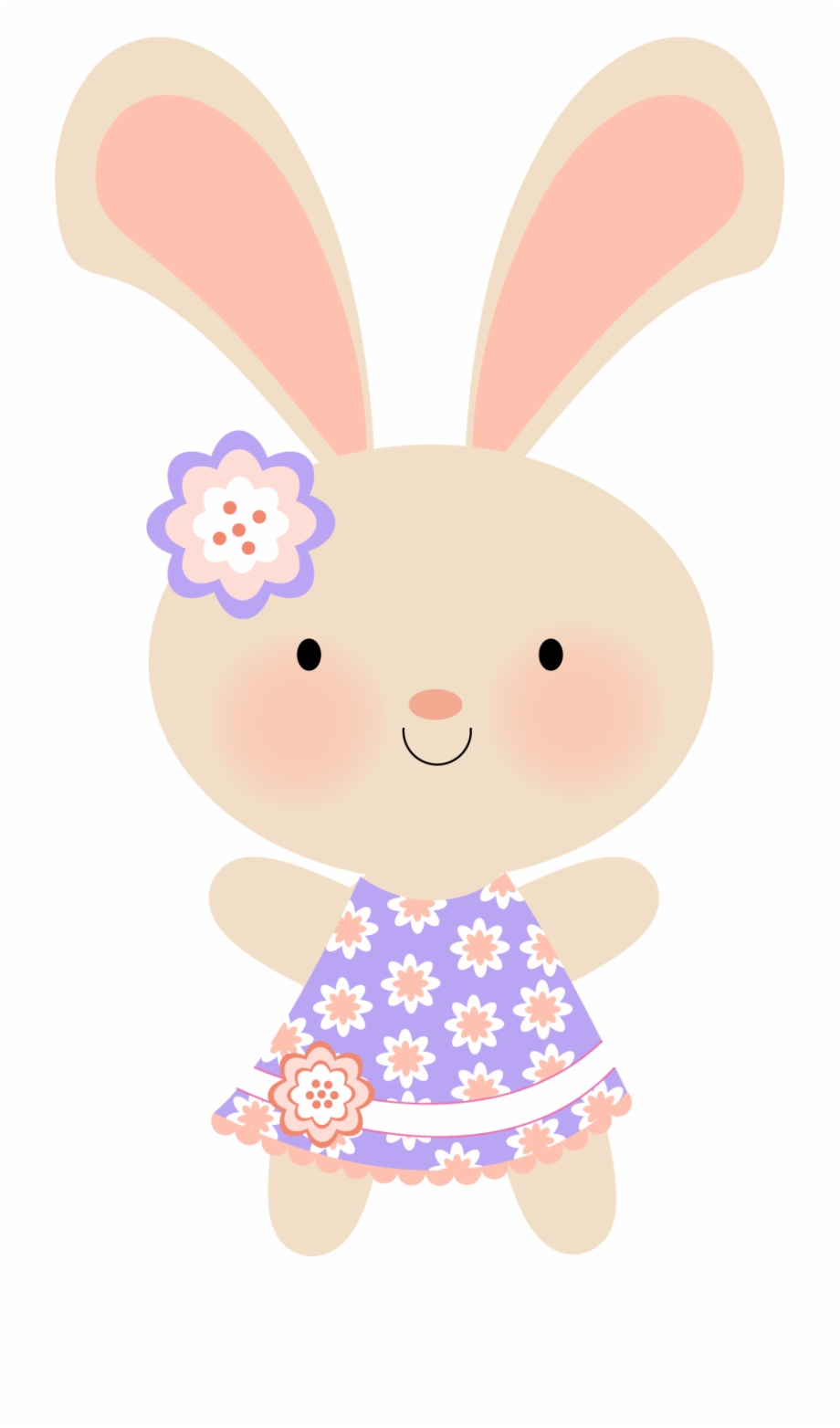 Bunnies Clipart Baby Shower Cute Bunny Png Clip