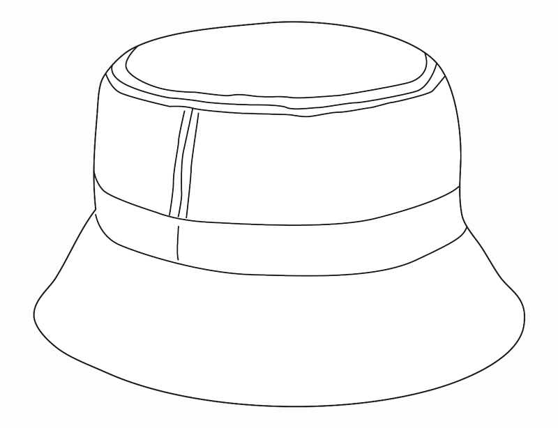 Vector Bucket Hat Icon - ayurvedaandpanchakarma
