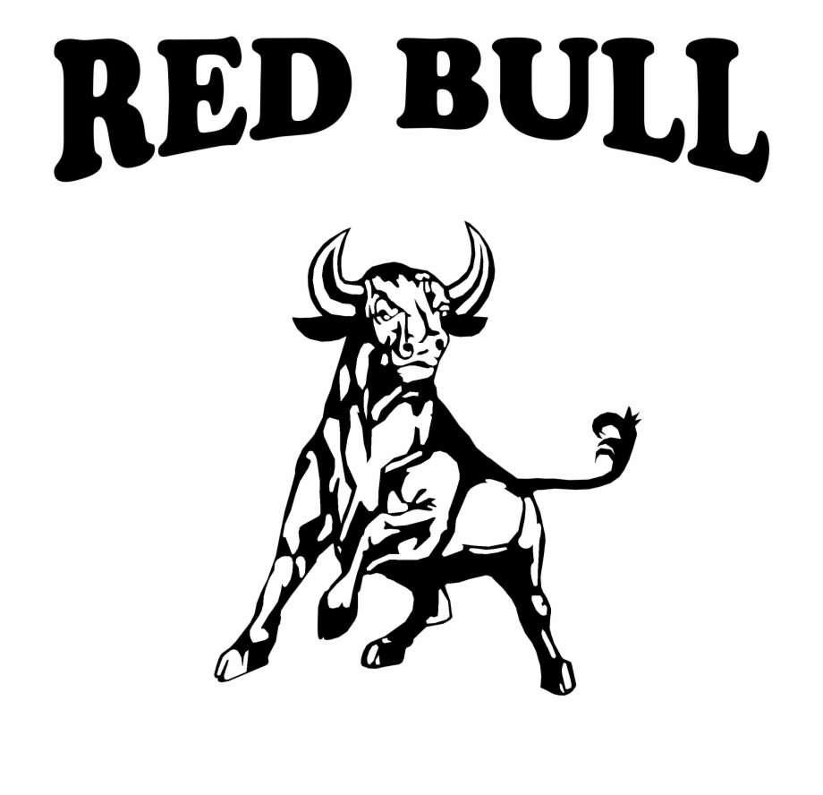 Red Bull Logo Black And White Lets Speak