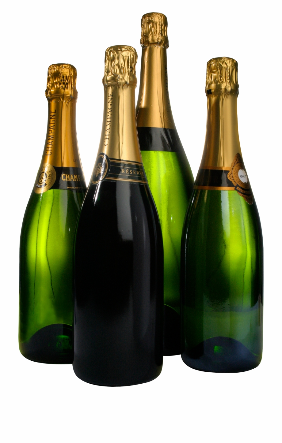 Sparkling Wine From A Bottle Bottle Png