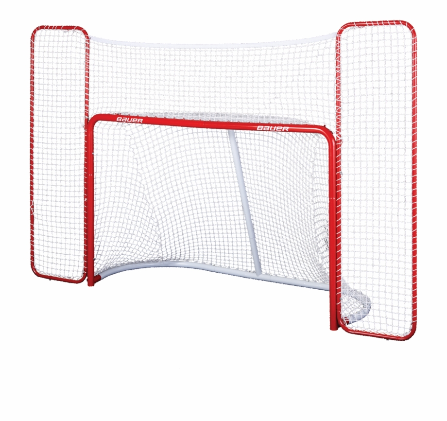 Hockey Goal With Backstop