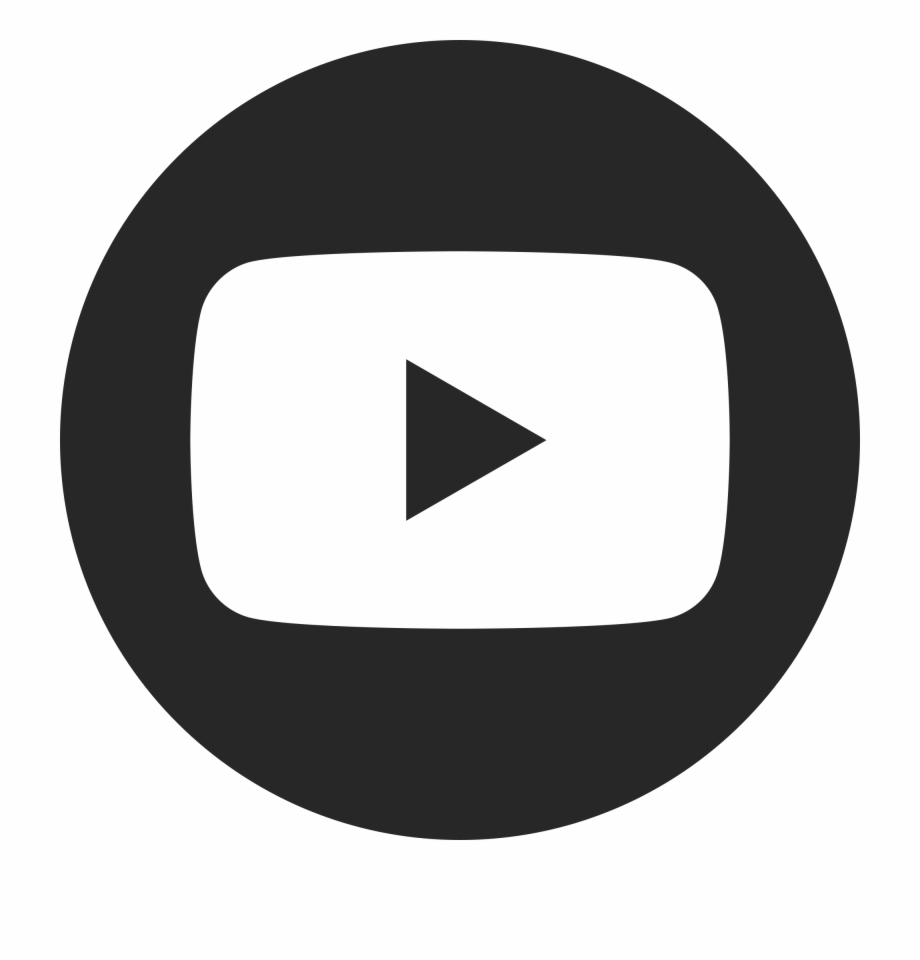 Youtube Circle Logo Png Youtube Logo White Circle