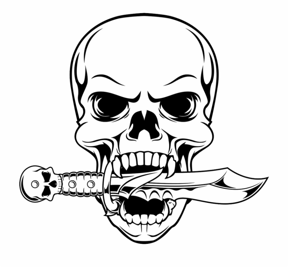 Illustration Drawing Skull Png Download Free Clipart Skull