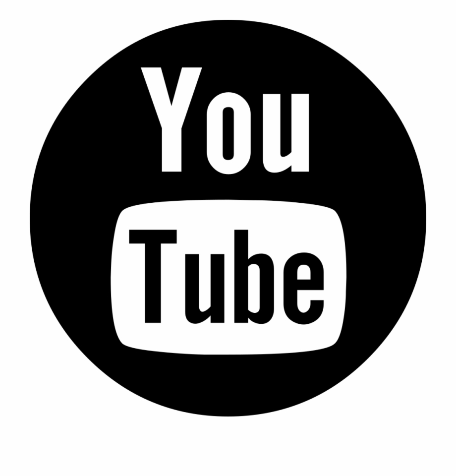 youtube logo black
