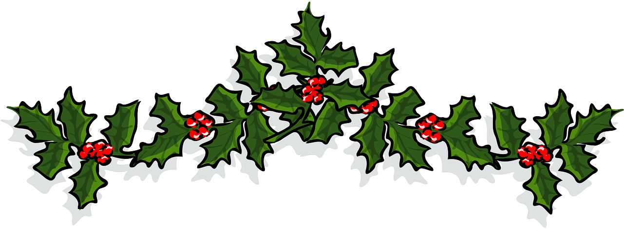 christmas holly clipart
