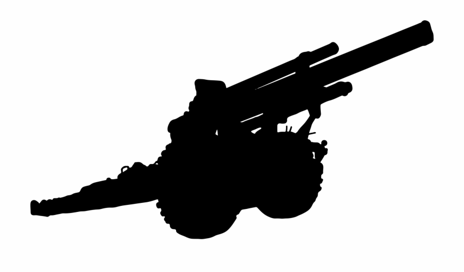 Artillery Silhouette Medium Image Png Artillery Clipart