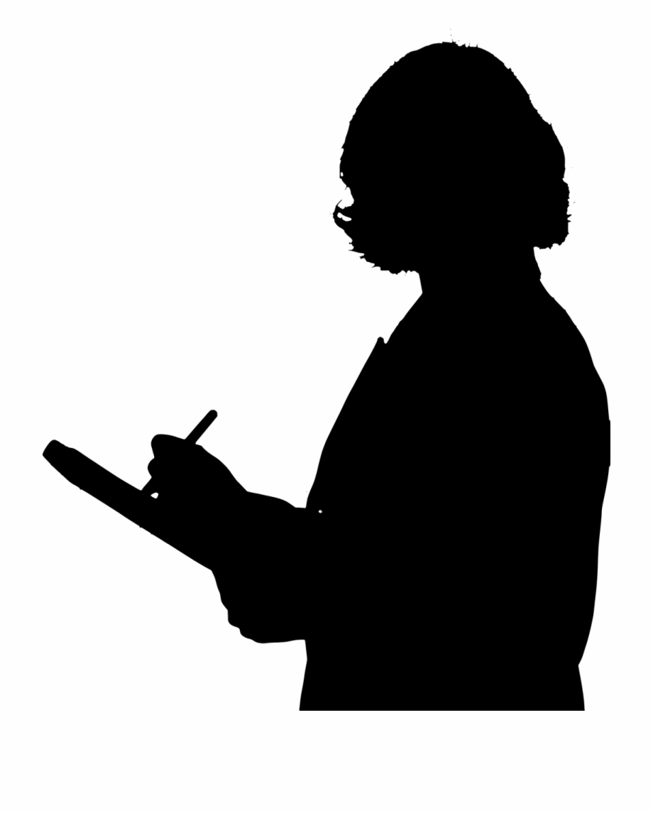 Teacher Silhouette Woman Doctor Student Female Professional Woman