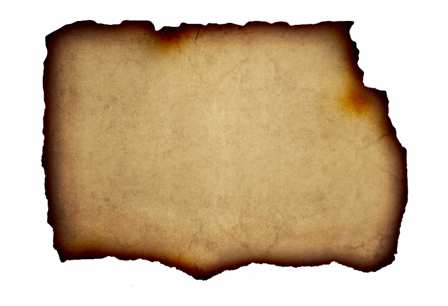 Parchment Background Free With Burnt Paper Edge Burnt