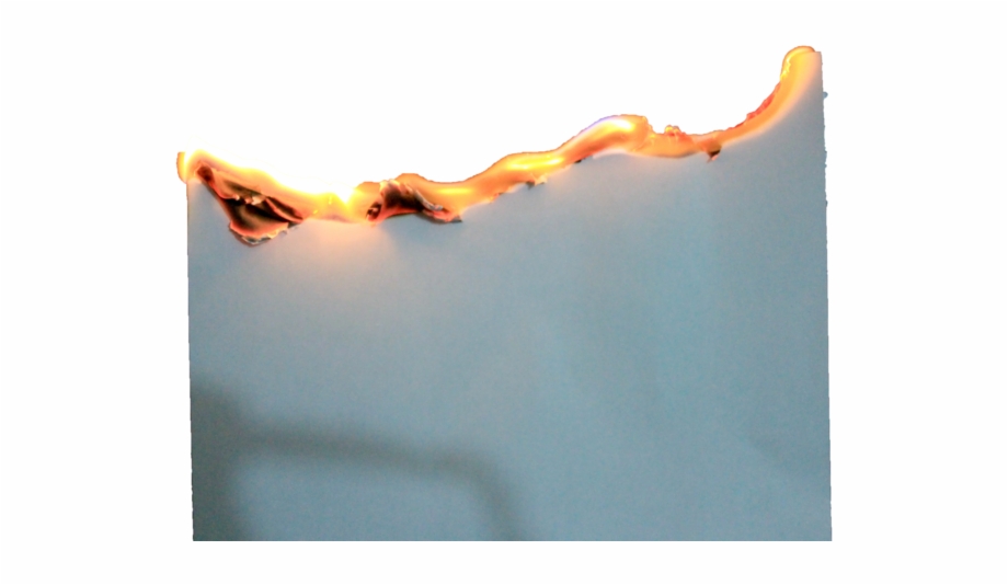 Paper Combustion Material Orange Flame Png Image Paper