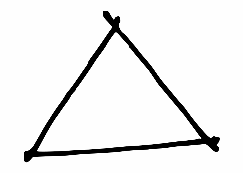 drawing triangle clipart
