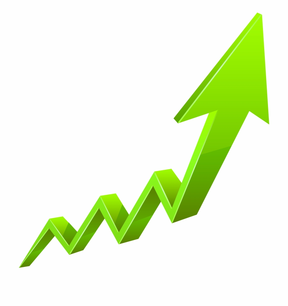 Green Growth Arrow Png