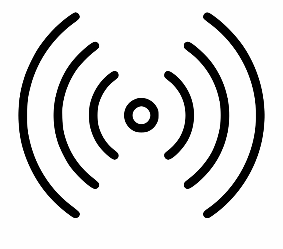 Wifi Waves Png Radio Wave Icon Png