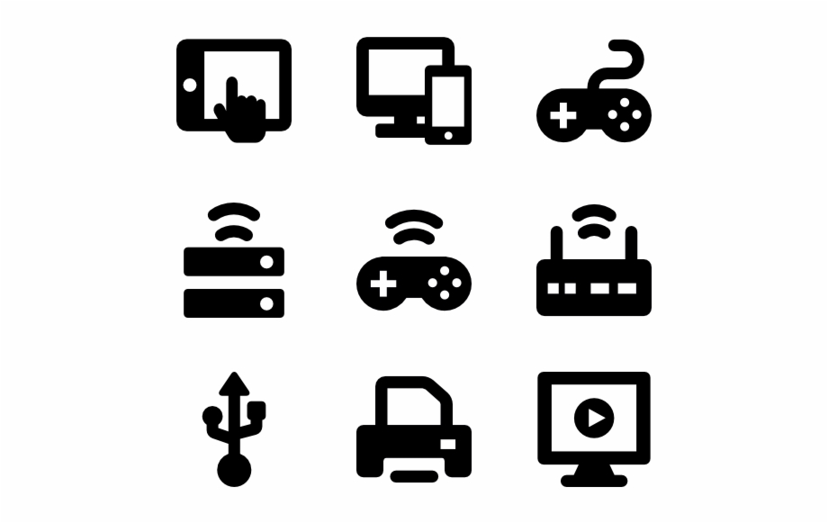 Computer Devices Taxi Icons