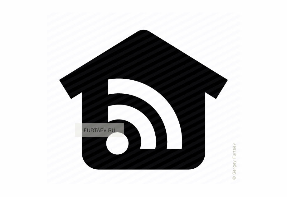 Home Wifi Icon House Wifi Symbol