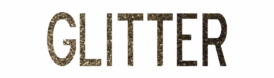 How To Add A Glitter Texture To Text